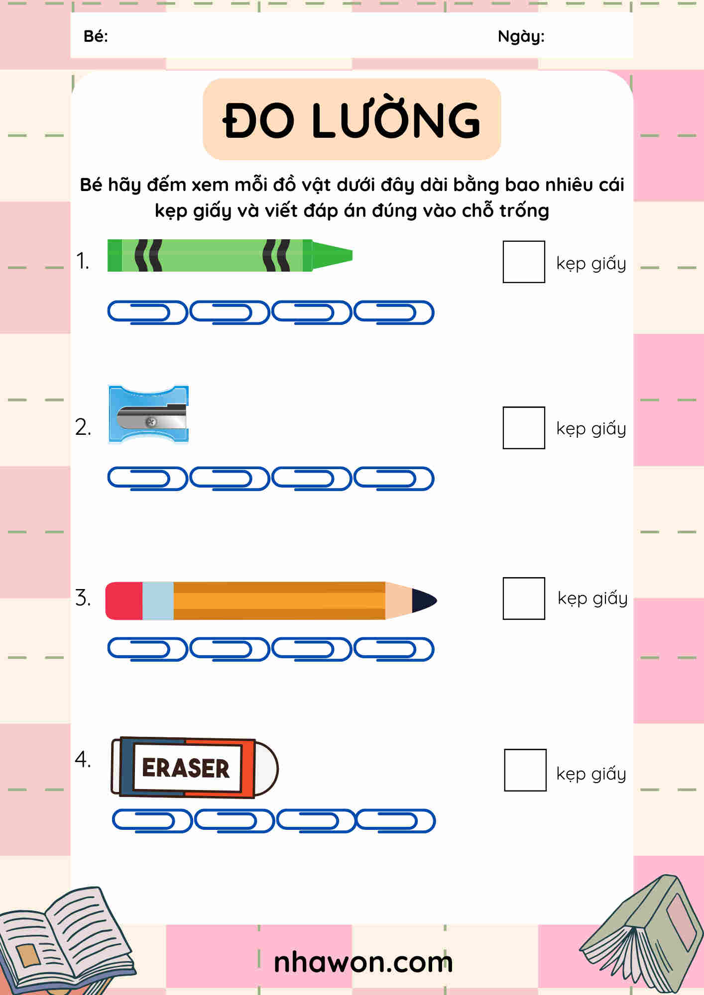 bài tập đo lường